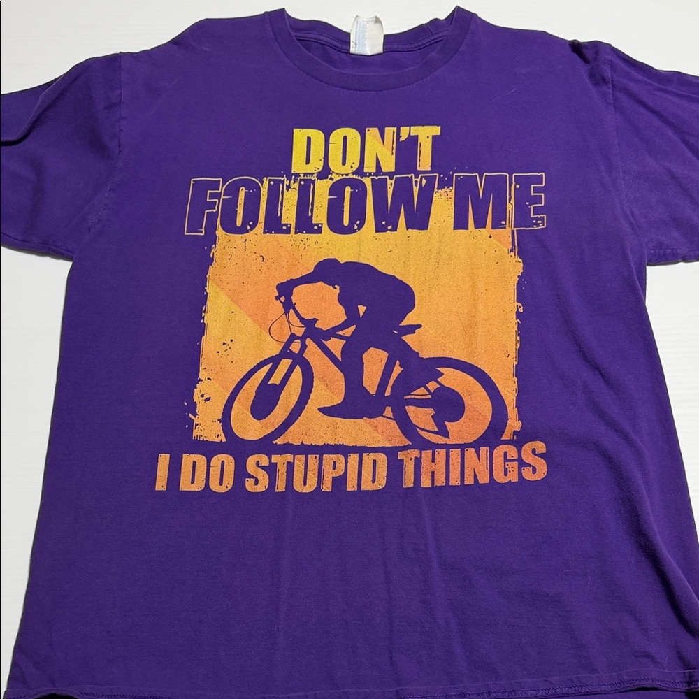 Purple Graphic Men’s T-Shirt